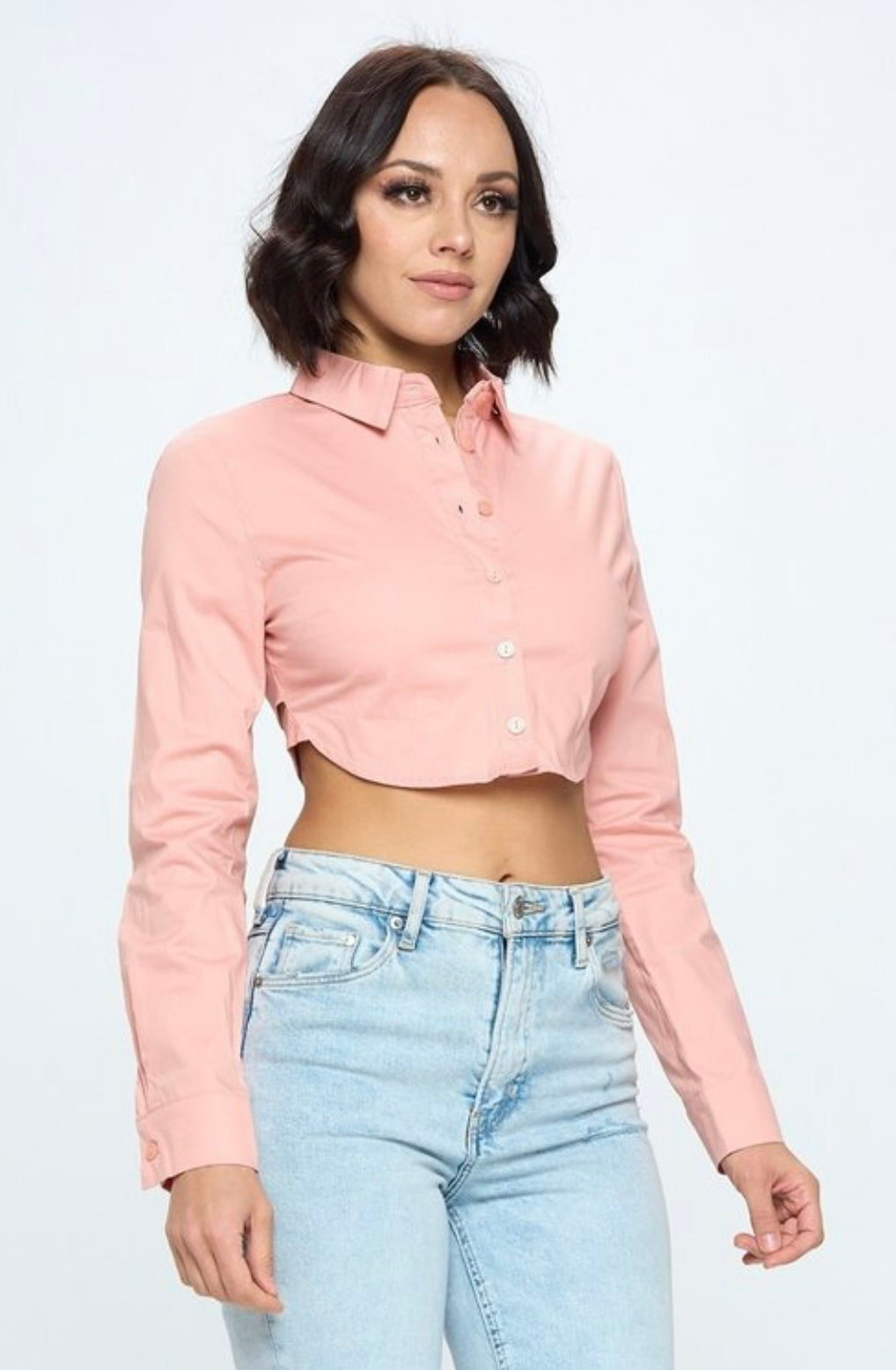 Camisa Crop Glow