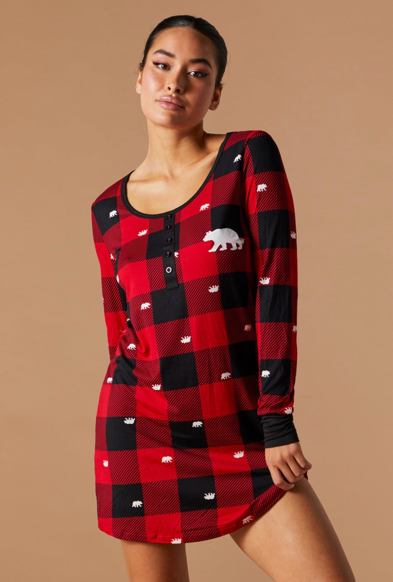 Camisón Cuadros Winter Cozy