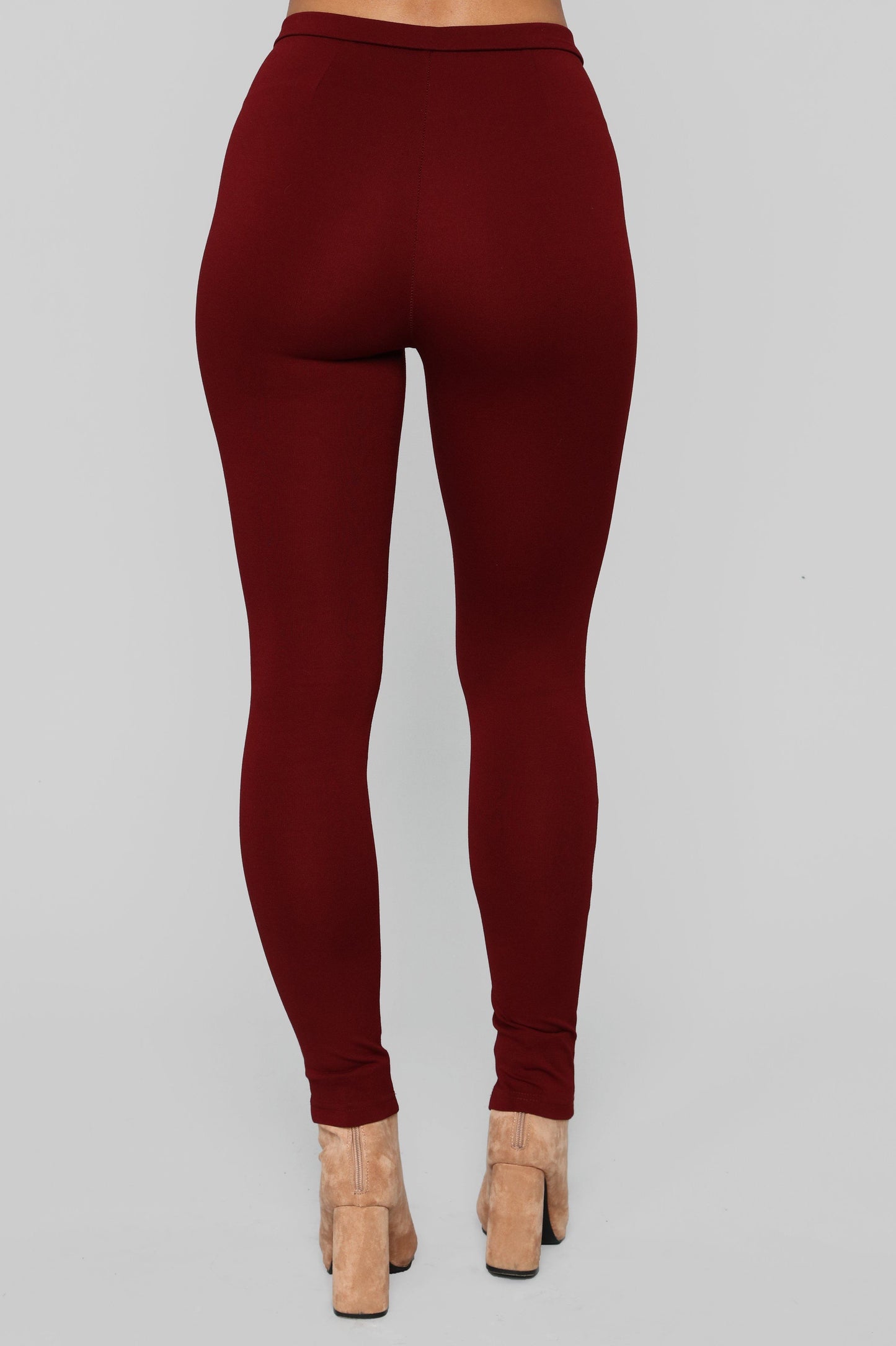 Leggings con cierre delantero