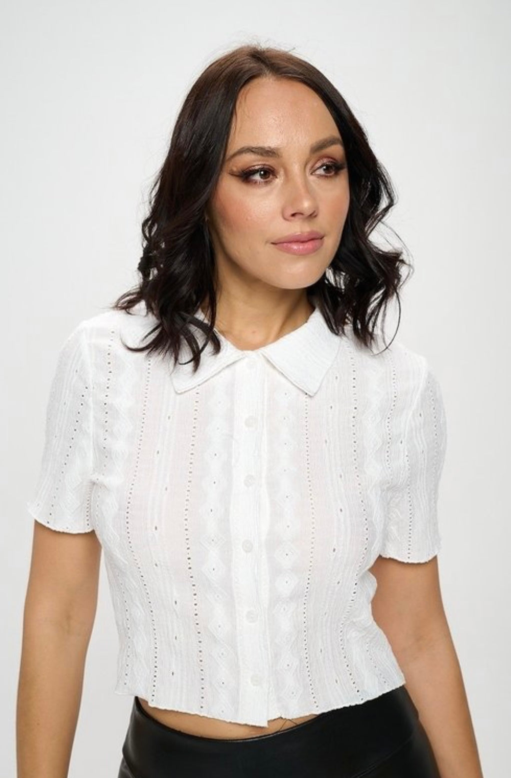 Blusa Delicada de Encaje