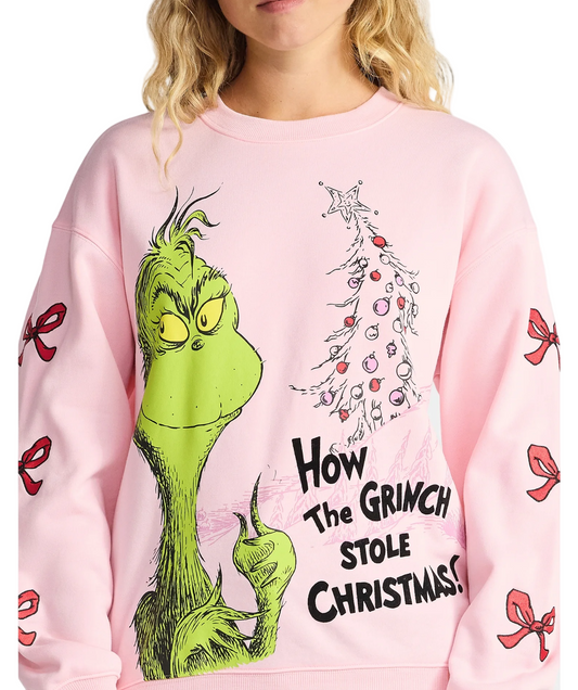Suéter Navidad Pink Grinch