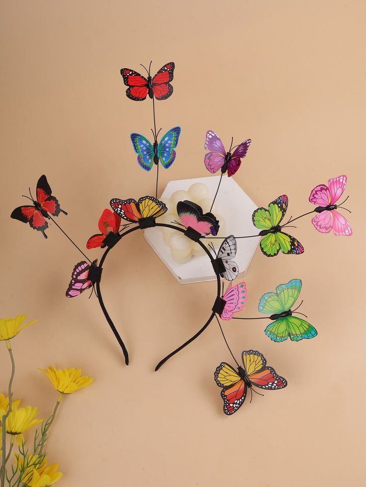 Diadema Mariposa Glam