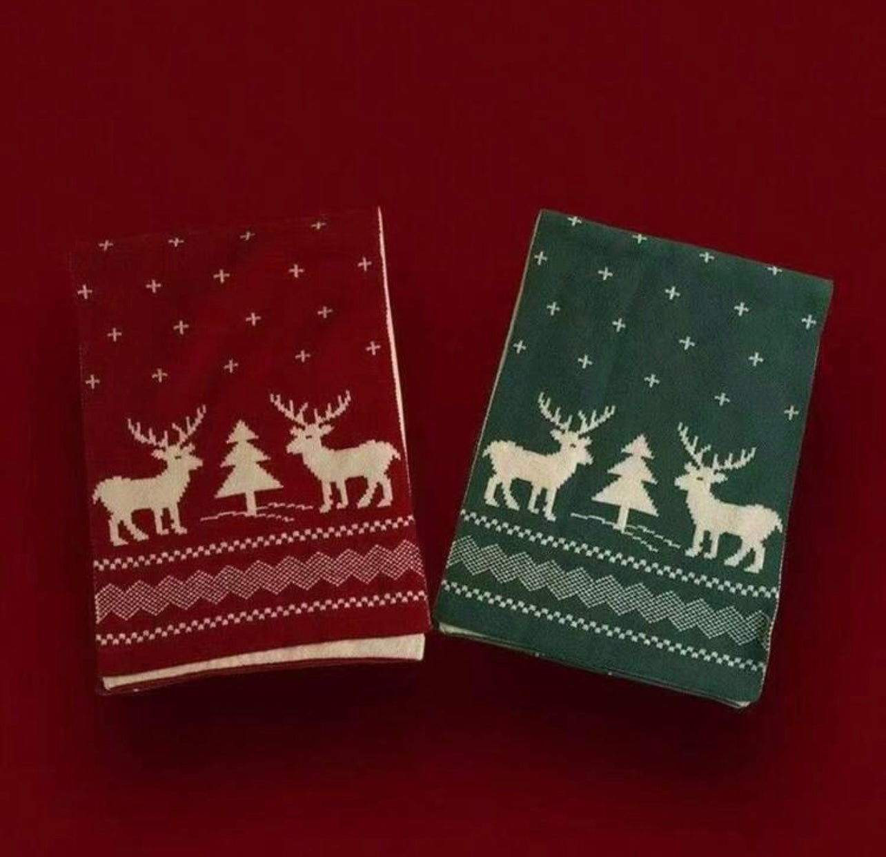 Bufanda Navidad Escandinava