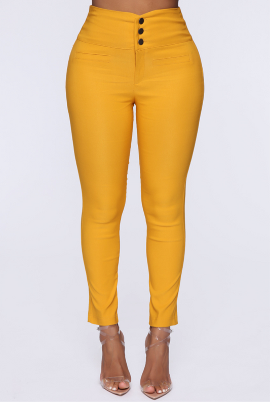 Pantalón Mustard Elegance