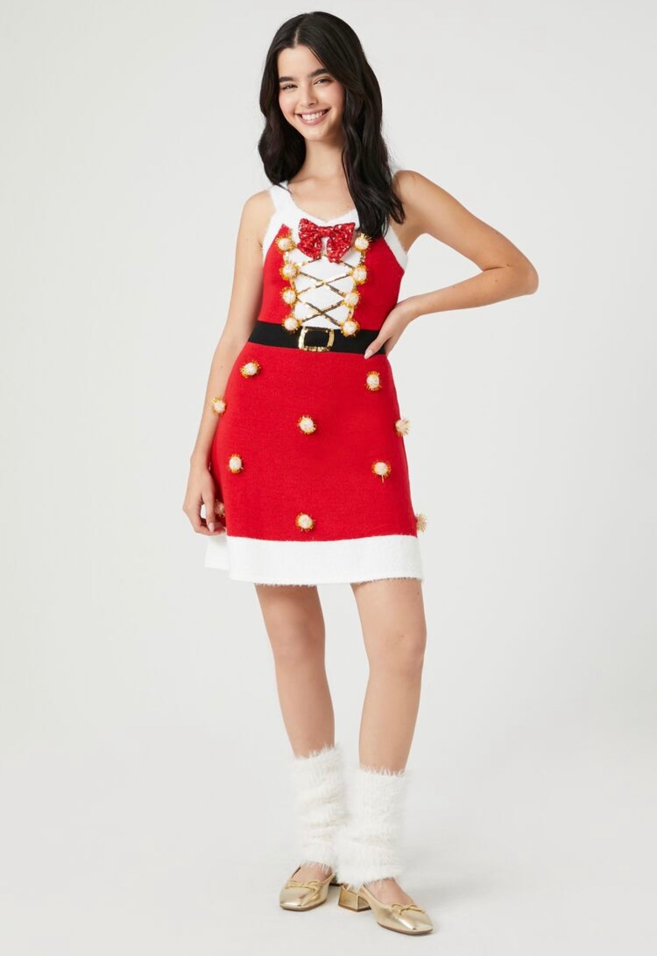 Vestido Navideño Santa Glam