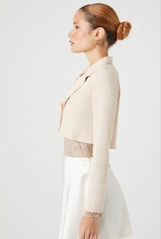 Blazer Essential Nude