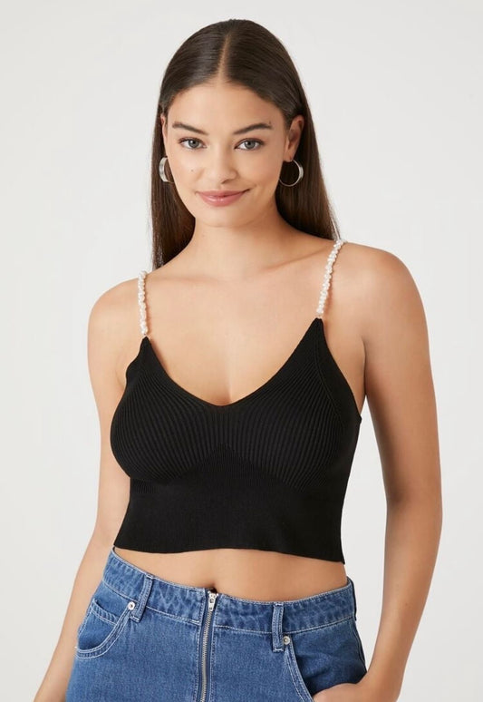 Top Bralette Básico Negro