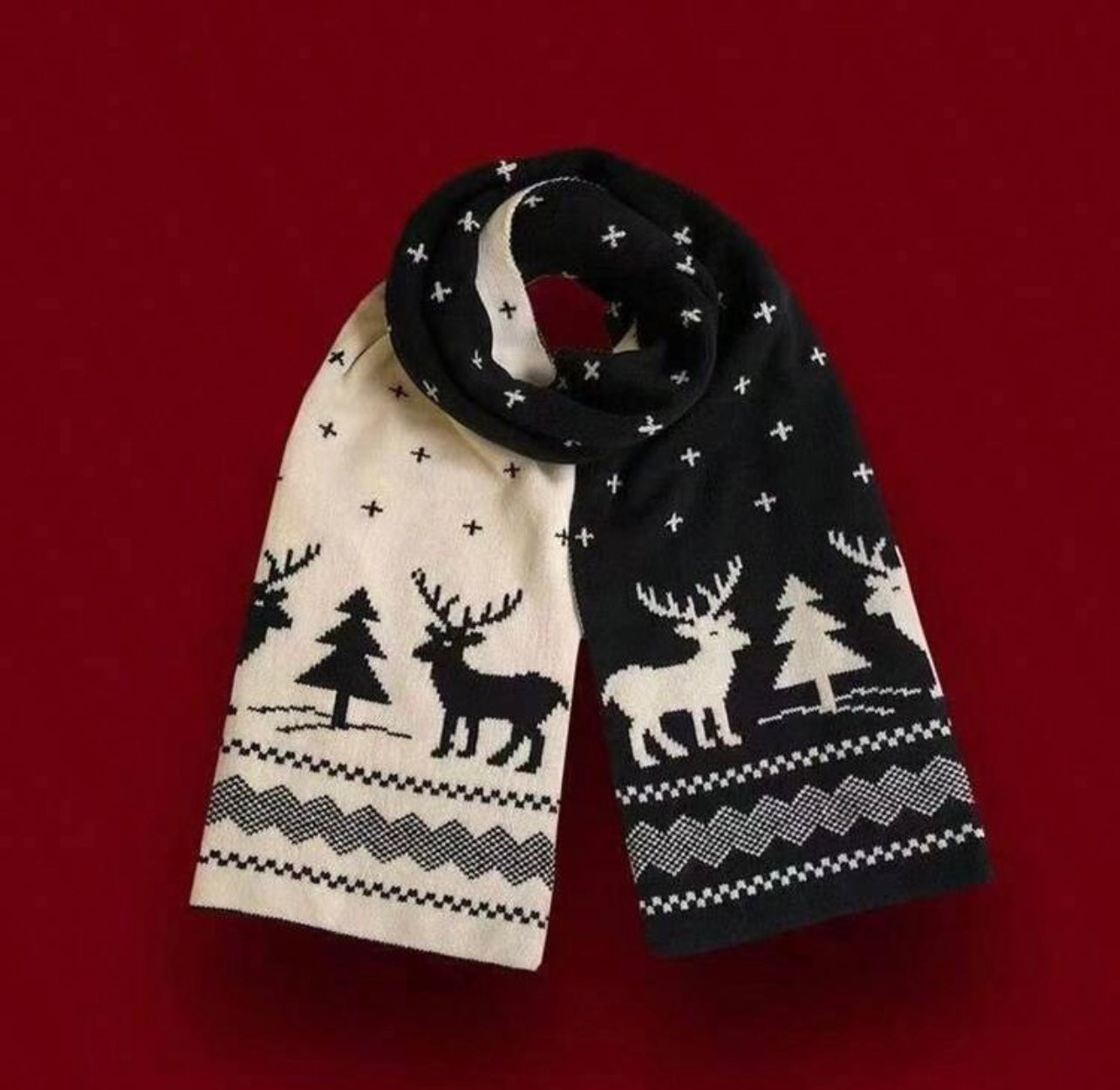 Bufanda Navidad Escandinava