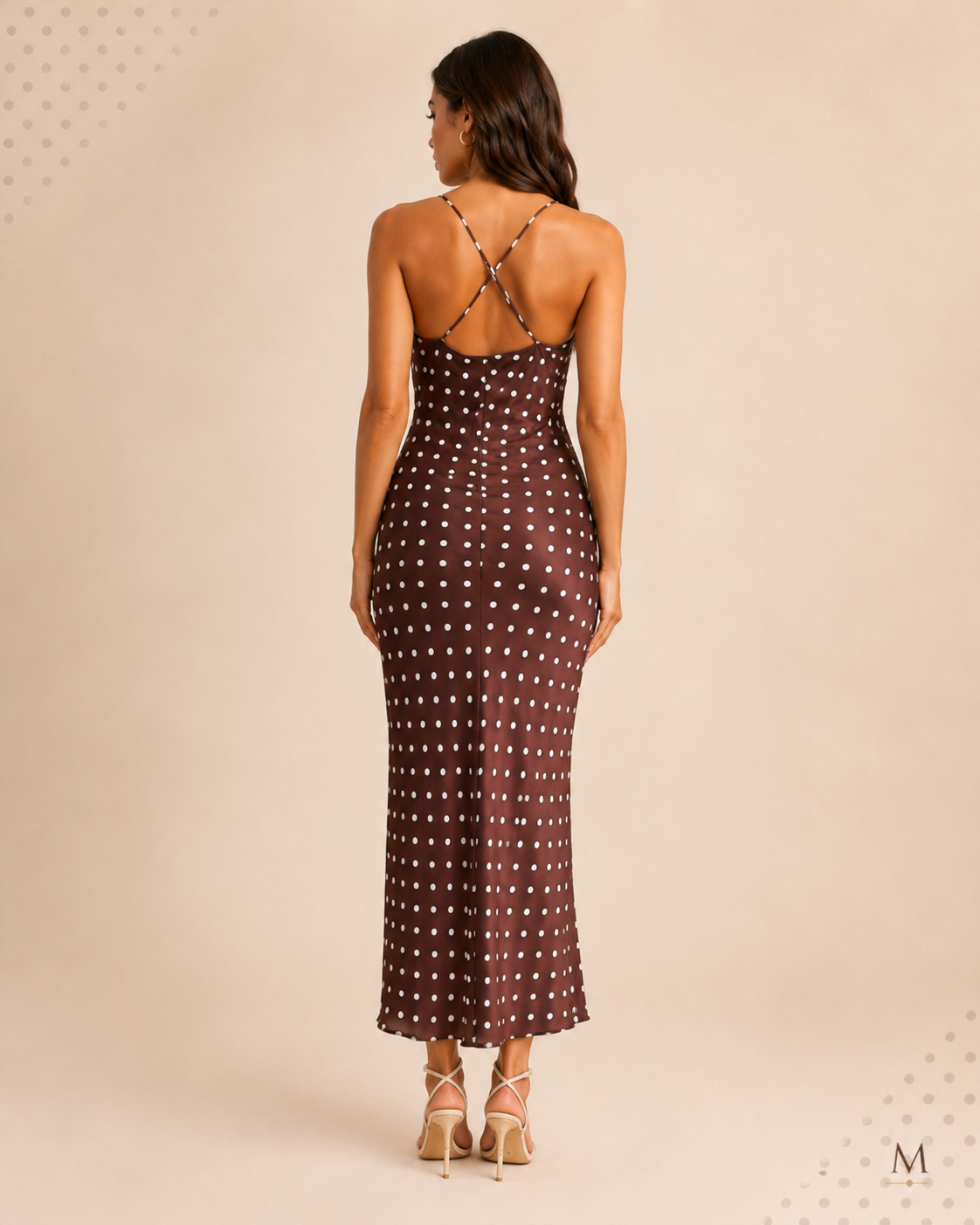 Vestido Polka Chocolate