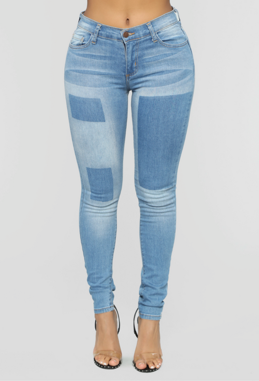 Jean Denim Contrast