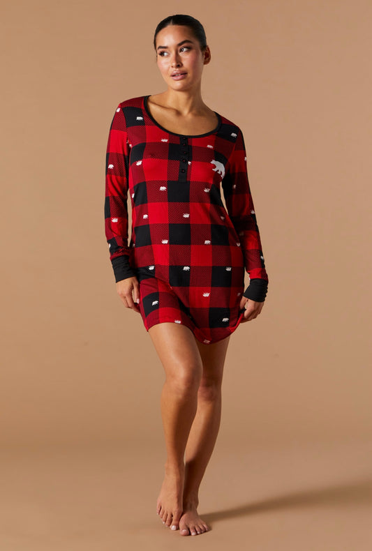 Camisón Cuadros Winter Cozy