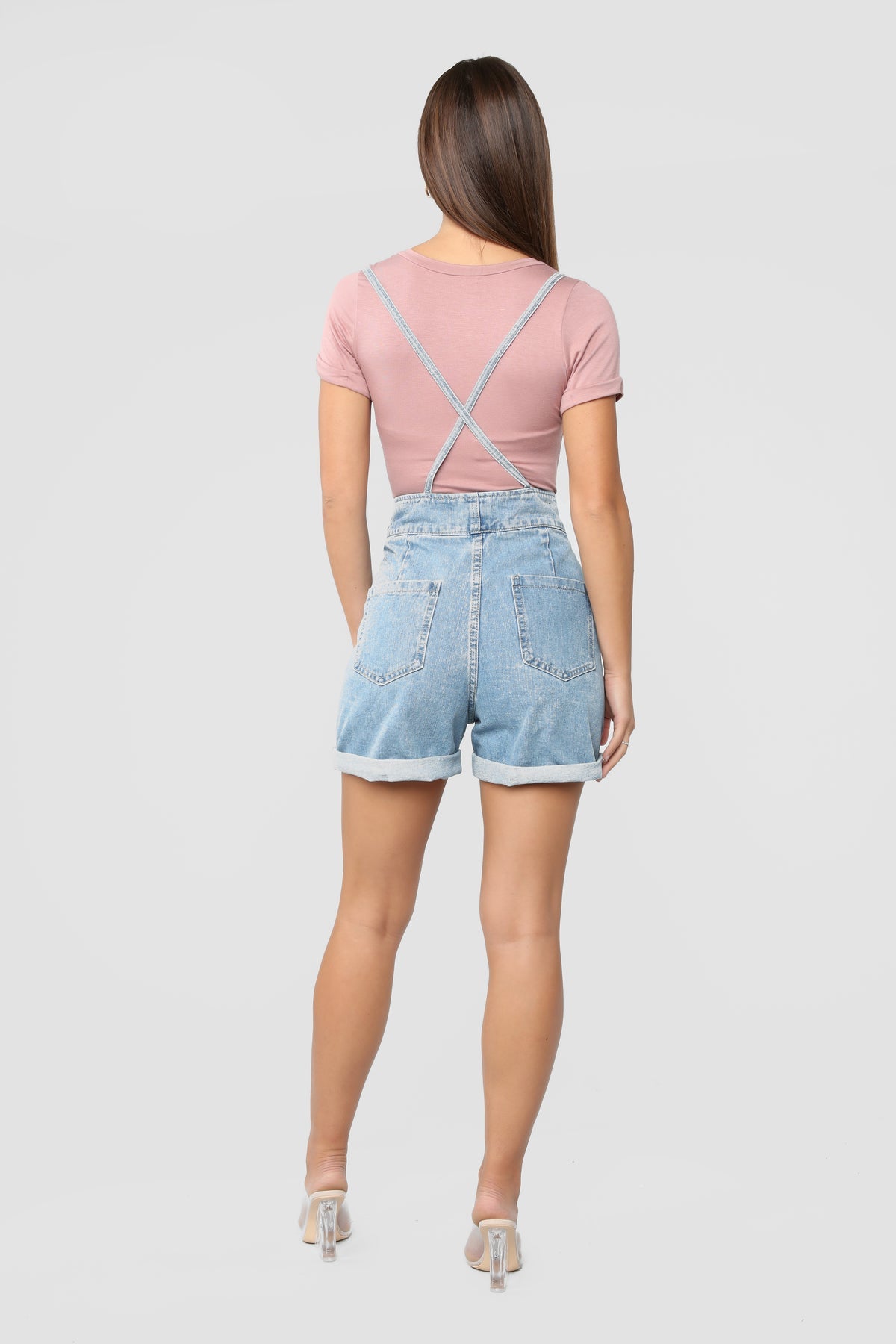 Short Denim Paperbag