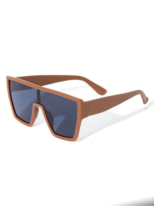 Lentes Oversized Marrón