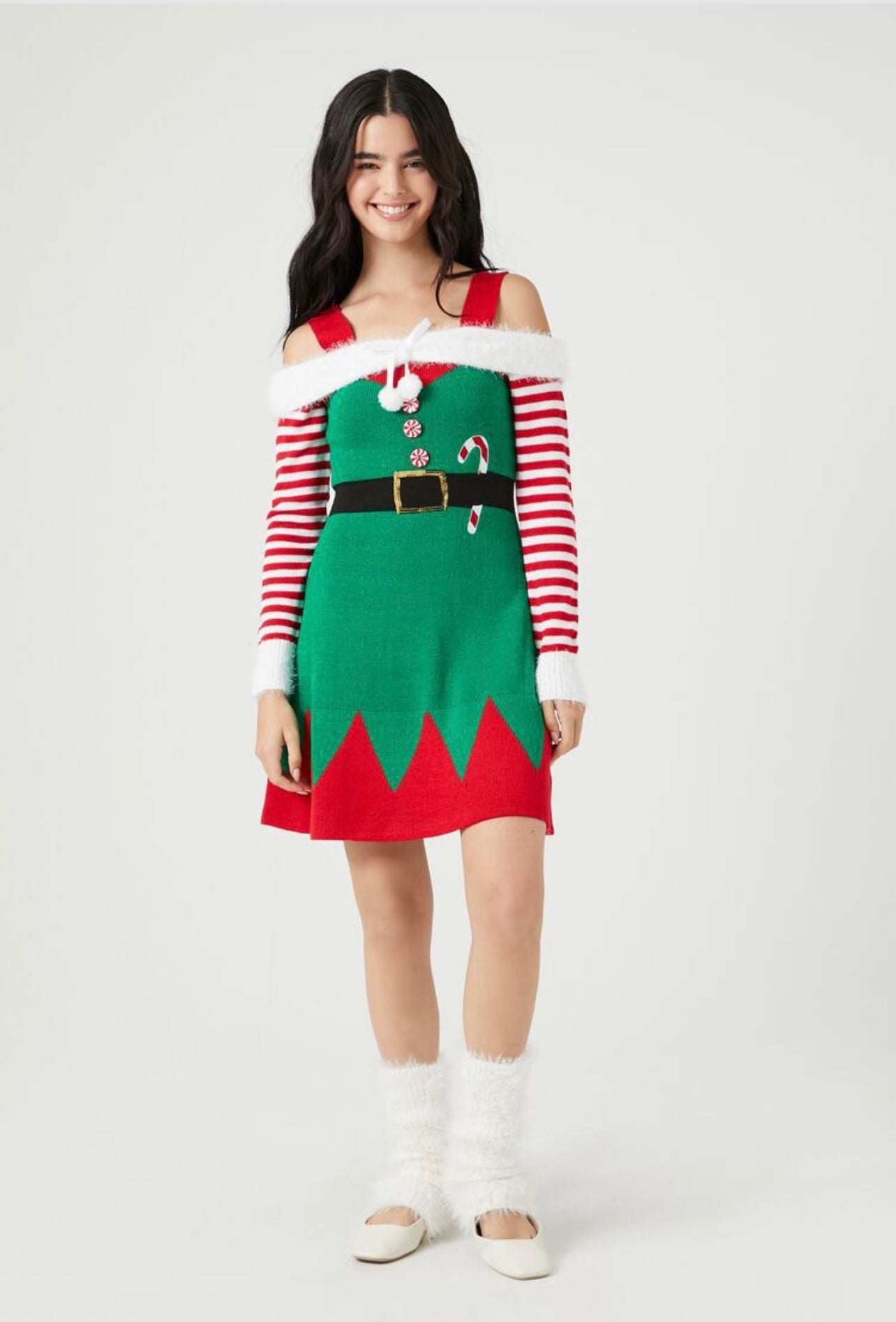 Vestido Navideño Duende Festivo