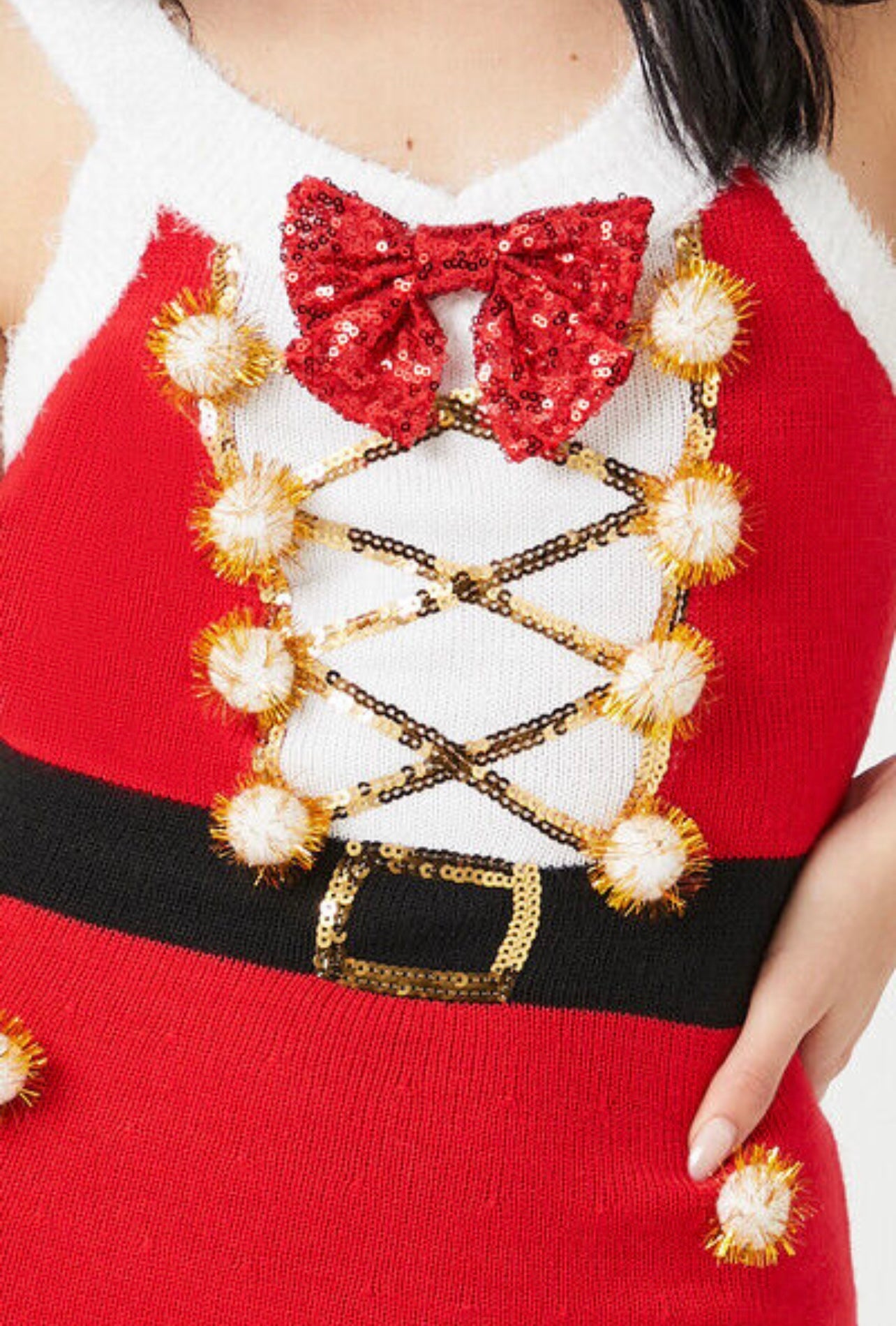 Vestido Navideño Santa Glam