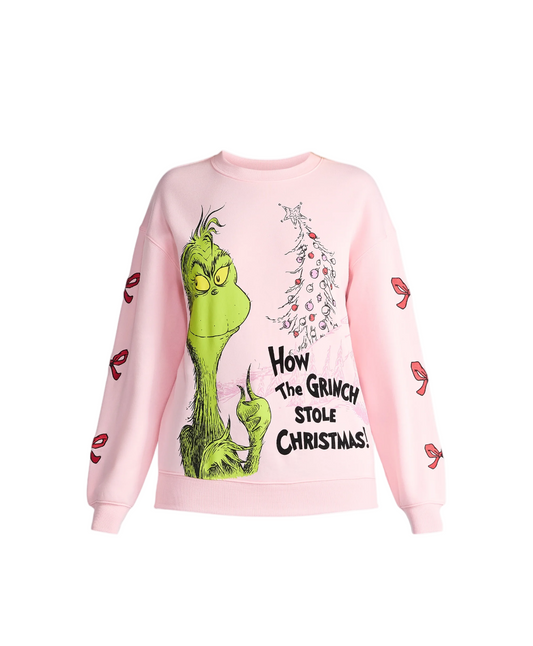 Suéter Navidad Pink Grinch