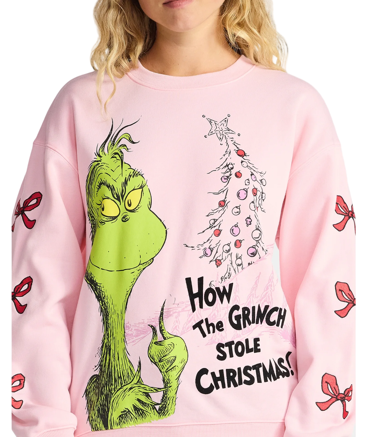 Suéter Navidad Pink Grinch