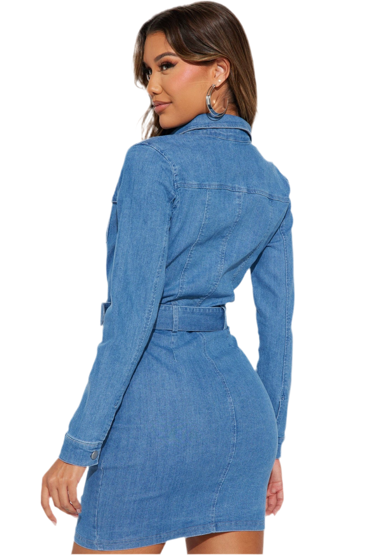 Vestido Denim Chic