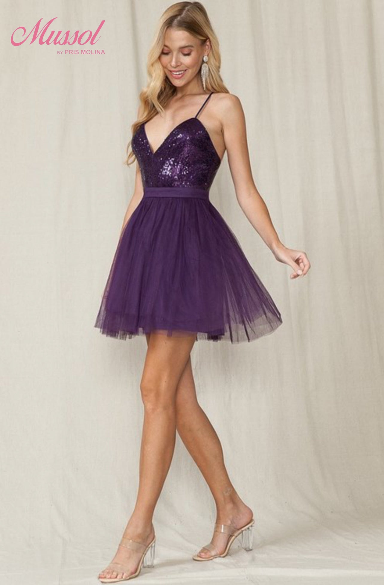 Vestido Purple Glam
