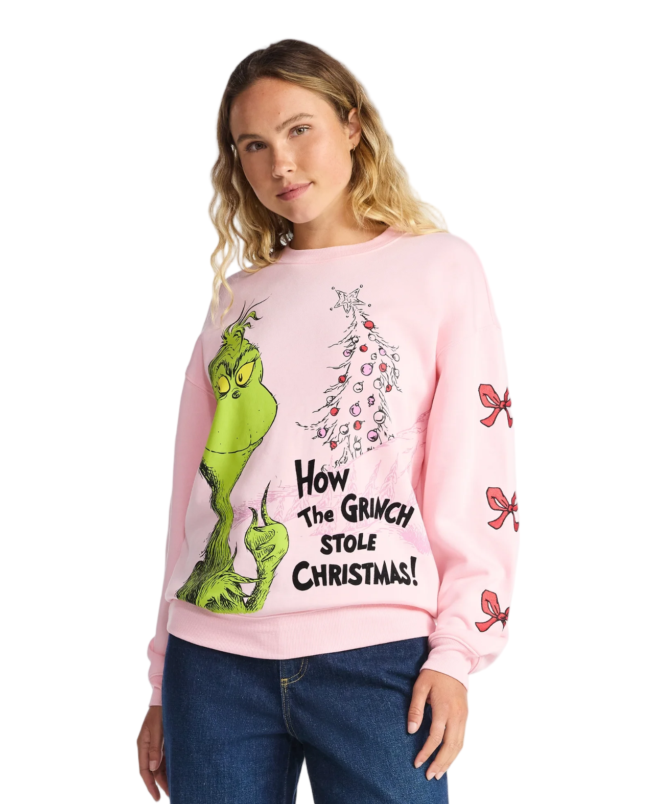 Suéter Navidad Pink Grinch
