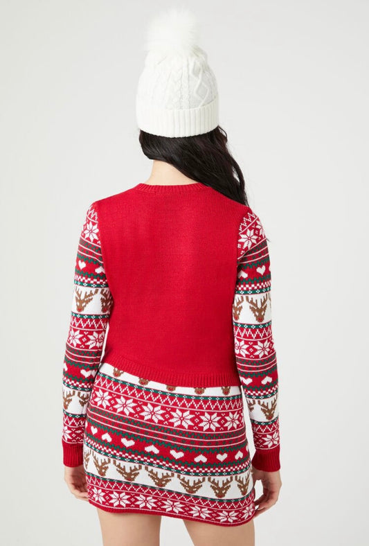 Vestido Navideño Reno Festivo