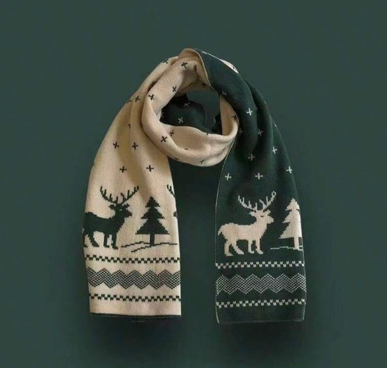 Bufanda Navidad Escandinava