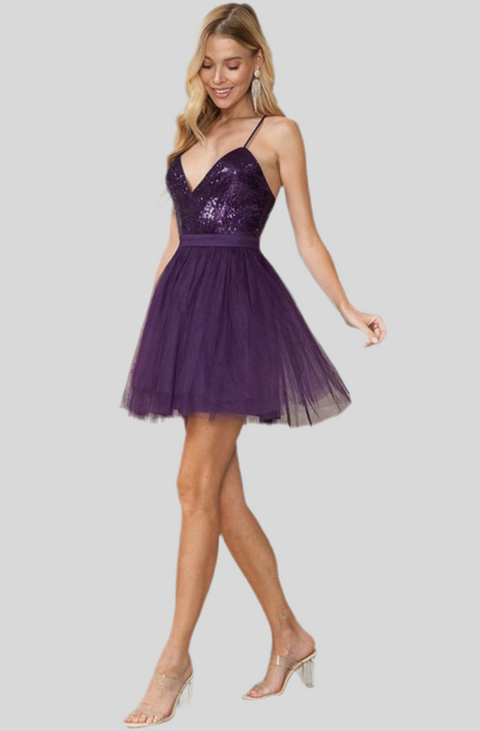 Vestido Purple Glam