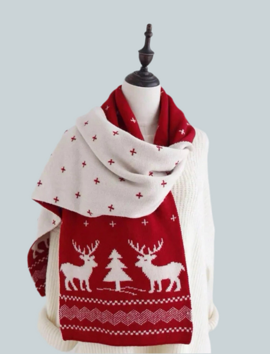 Bufanda Navidad Escandinava