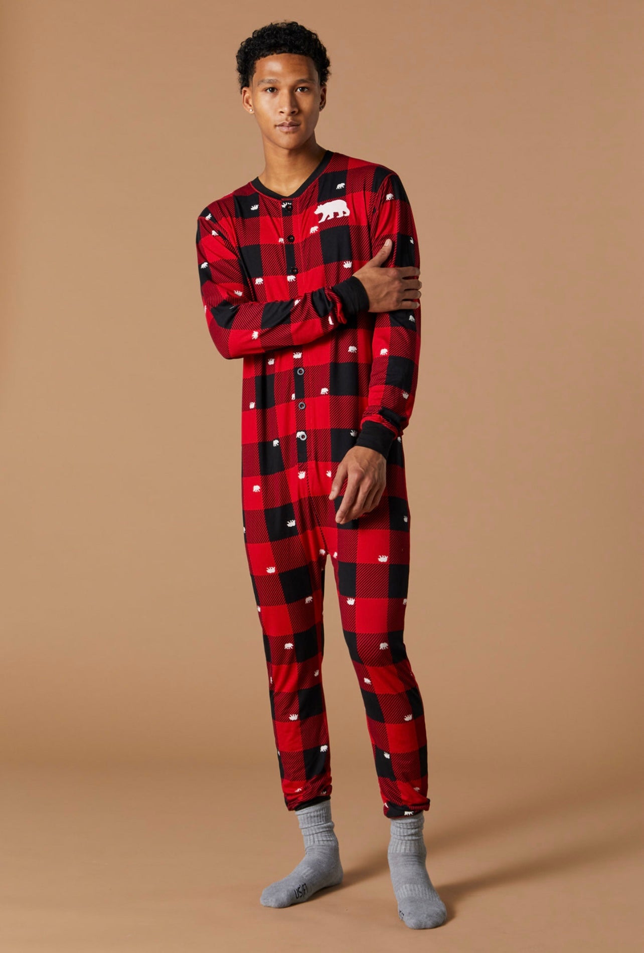 Sueños de Navidad – Pijama Unisex de Franela Premium