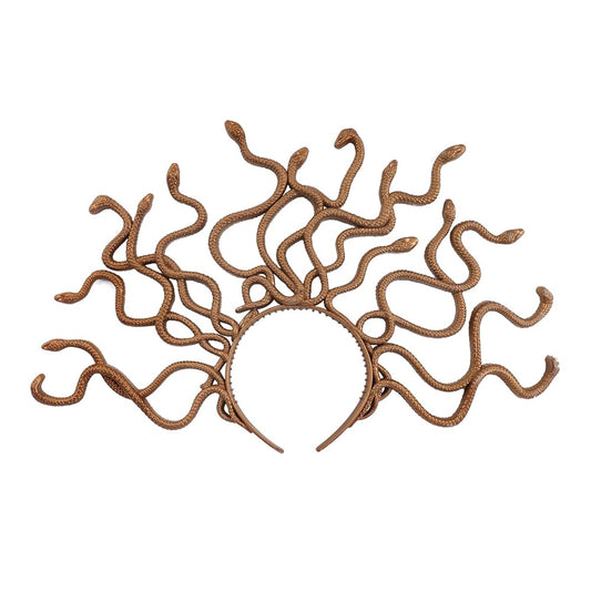 Diadema Medusa Dorada