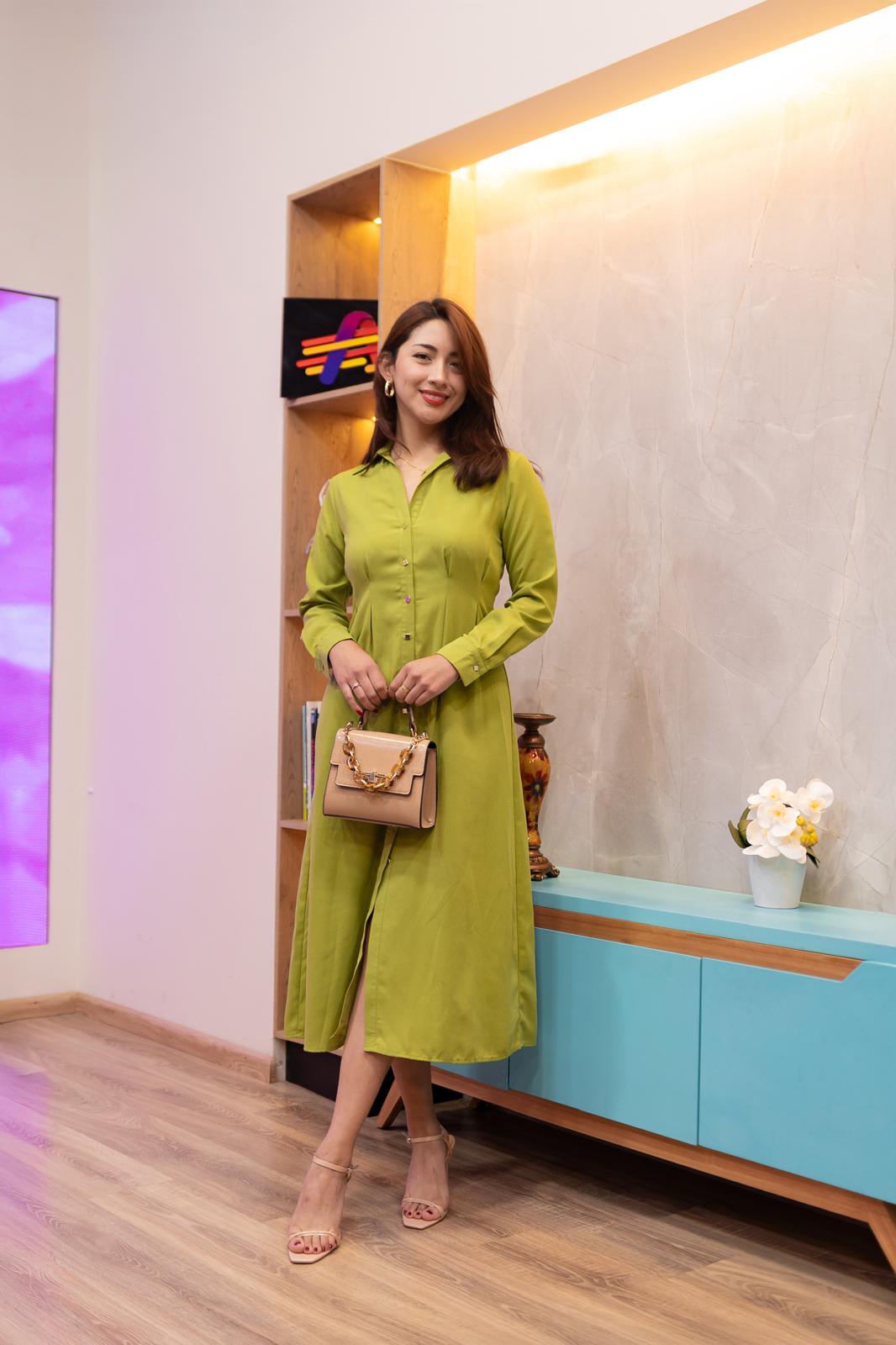Vestido Green Elegance