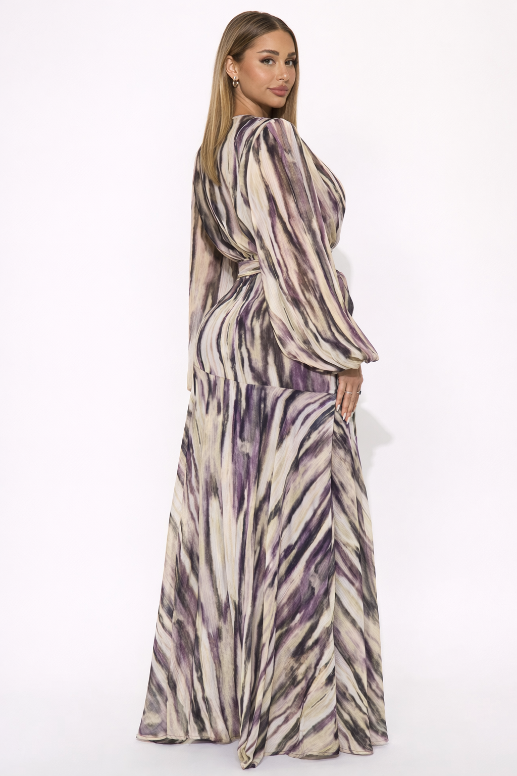 Vestido Maxi Print Elegance