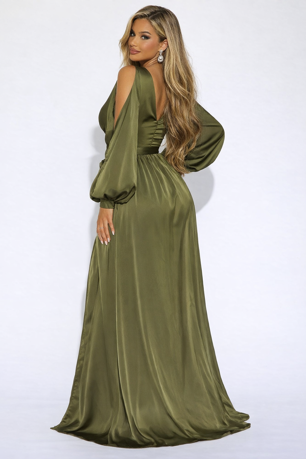 Vestido Olive Elegance
