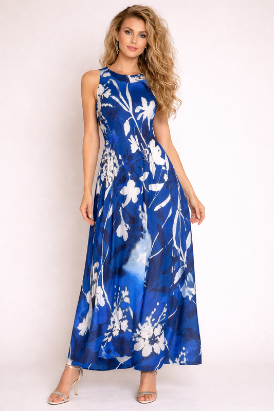 Vestido Azul Aura