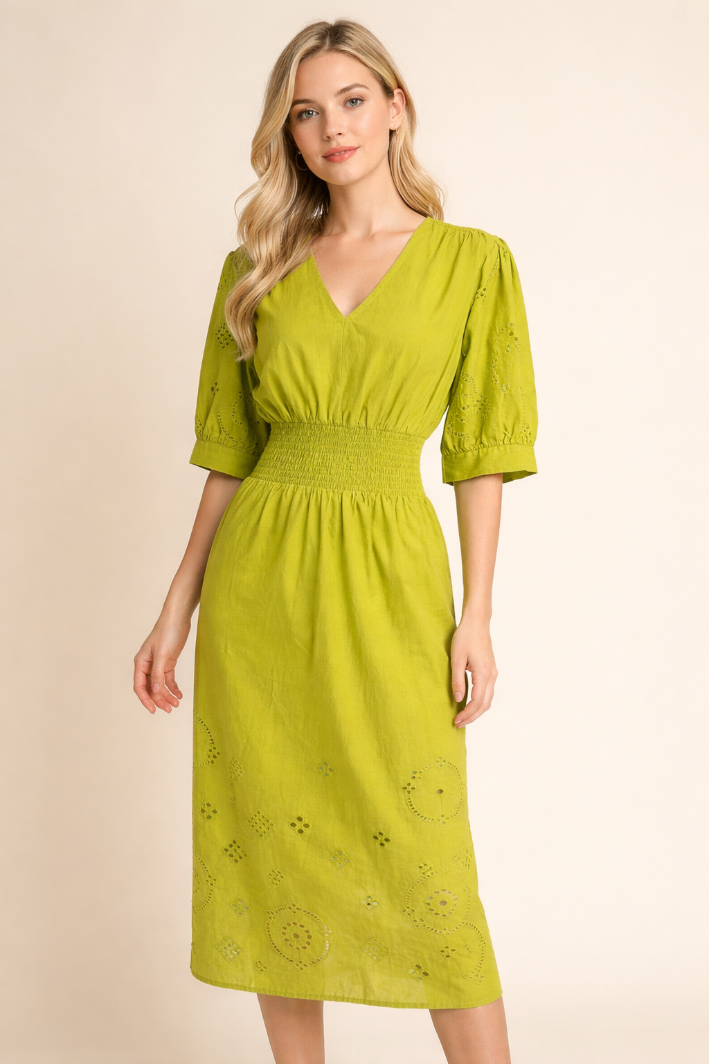 Vestido Lima bordado